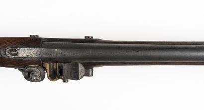 null Fusil à silex d’infanterie type 1777-AN IX.

Canon rond à pans au tonnerre poinçonné....