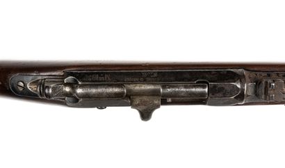 null Carabiner of gendarme with foot model 1874 M80, gauge 11 mm. 

Round barrel...