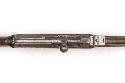 null Dreyse rifle of rifleman model 1860, calibre 13,6 mm. 

Round, thunderbolt barrel...