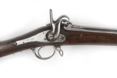 null Fusil à percussion de grenadier modèle 1842. 

Canon rond à pans au tonnerre,...