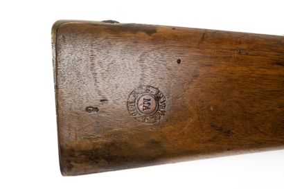 null Carabine de cavalerie modèle 1874, calibre 11 mm 

Canon rond, à pans, daté...