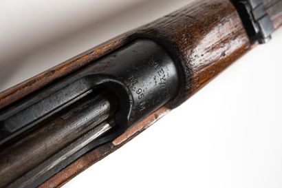 null Austrian Stutzen rifle model 1895 M, caliber 8 mm. 

Barrel with rise marked...