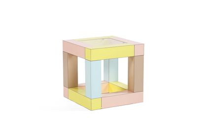 null Ettore SOTTSASS (1917-2007)

Table dite Mimosa Mélaminé, verre

43 x 42.5 x...