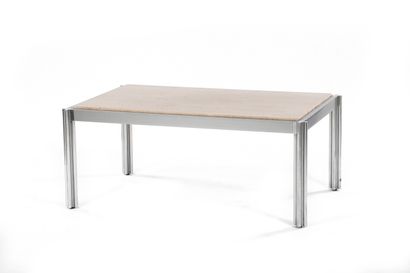null Georges CIANCIMINO (1928)

Table

Aluminium, travertin

46 x 110 x 70 cm.

Mobilier...