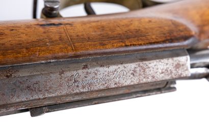null Dreyse rifle model 1841. 

Round barrel with sides with thunder, with rise....