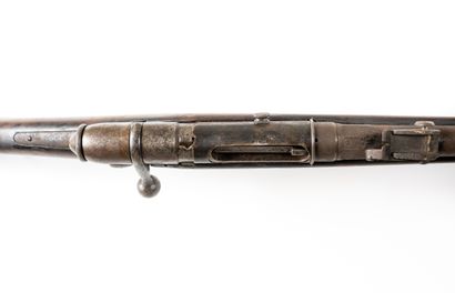 null Mousqueton de cavalerie modèle 1870, calibre 10,4 mm. 

Canon rond à pans au...