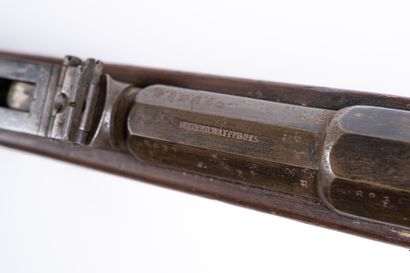 null Carabine de chasseur modèle 1871, calibre 11 mm. 

Cannon rond, avec hausse,...