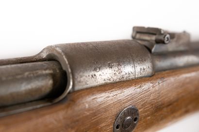 null 
Carabine Kar 88, calibre 8 mm, pour la gendarmerie badoise. 




Canon rond...