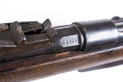 null Mousqueton Carcano modèle 1891/24 Troupes spéciales, calibre 6,5 mm. 

Canon...