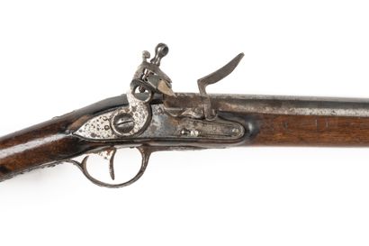 null Flintlock snap hook of maréchaussée model 1770. 

Round barrel with flats with...