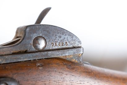 null Fusil bavarois Werder modèle 1869. 

Dans l’état (canon coupé, accident mécanique)....