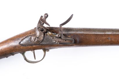 null Flintlock snap hook model AN IX, without rod. 

Round barrel, with sides with...