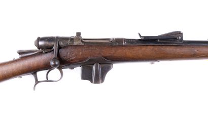null Fusil Vetterli Vitali modèle 1870-87, calibre 10,4 mm. 

Canon rond, avec hausse,...