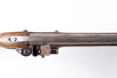 null Fusil à silex de grenadier modèle 1777-An IX. 

Canon rond à pans au tonnerre,...