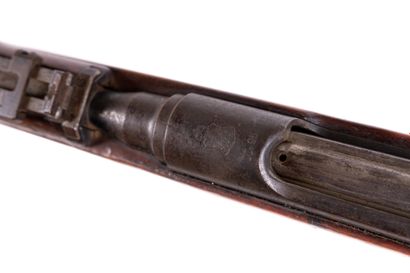 null Bulgarian Mannlicher rifle model 1895, caliber 8 mm. 

Round barrel with rise,...