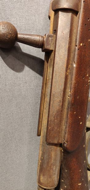 null 
Fusil Dreyse modèle 1841, 2e fabrication

Dans l'état. 

(Accidents et man...
