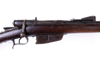 null Fusil Vetterli Vitali modèle 1870-87, modifié 1915, calibre 6,5 mm. 

Canon...