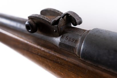 null Carabine de cavalerie Carcano modèle 1891, calibre 6,5 mm. 

Canon goupillé...