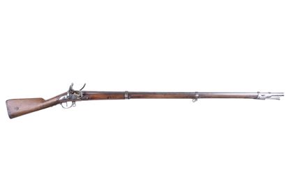 Flintlock rifle of grenadier model An IX....