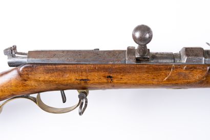 null Fusil Dreyse modèle 1841. 

Canon rond à pans au tonnerre, avec hausse. Boitier...