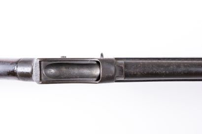 null Fusil Martini Henry Mark IV, calibre 450. 

Canon rond avec hausse. Boitier...