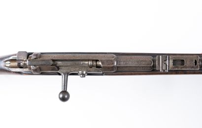 null Fusil Gewehr 1871 transformé en carabine, calibre 11 mm. 

Canon rond avec hausse...