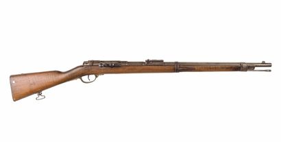 null Fusil Gewehr 1871 transformé en carabine, calibre 11 mm. 

Canon rond avec hausse...