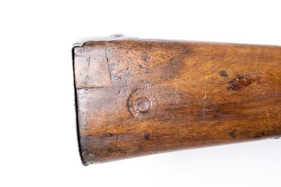 null Fusil à silex de grenadier modèle 1777-An IX. 

Canon rond à pans au tonnerre,...