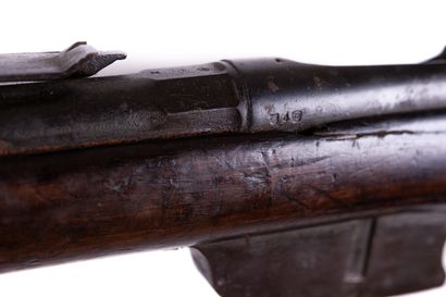 null Fusil Vetterli Vitali modèle 1870-87, modifié 1915, calibre 6,5 mm. 

Canon...