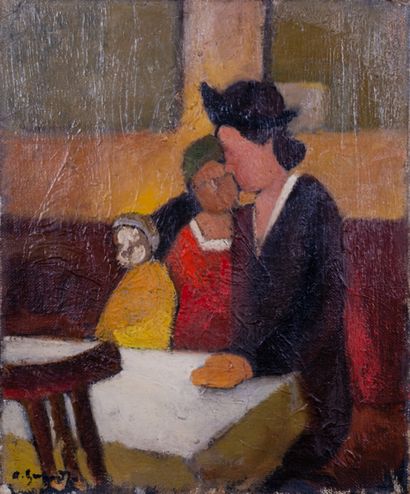 Alex SMADJA (1897-1977)

Femme et enfant

Huile...