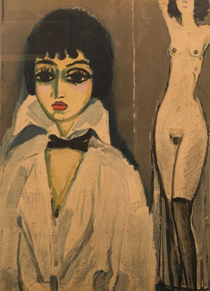 Kees VAN DONGEN (1877-1968) 
Femme nue 
Lithographie....