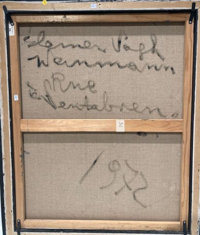 null Elemer VAGH-WEINMANN (1906-1990)

Rue à Ventabren. 1972

Huile sur toile

Signée...