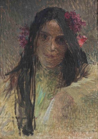 Ernest Joseph LAURENT (1859-1929) 

Portrait...