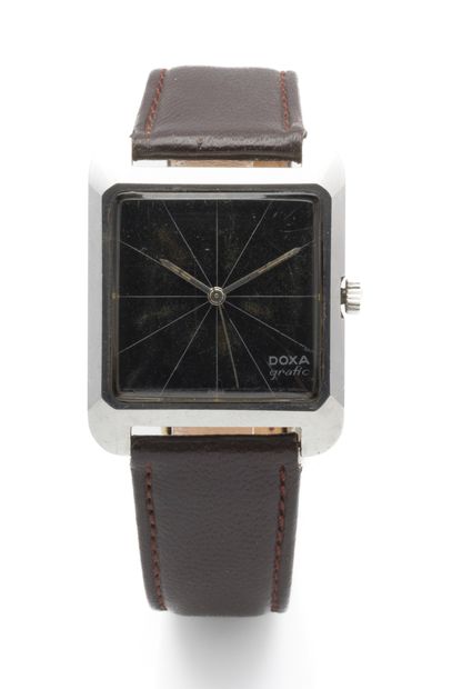 null SET OF 2 DOXA WATCHES

Lot composed of a man's watch in steel model Grafic,...