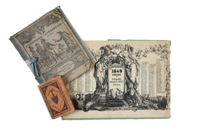 null [REVOLUTION] Lot de 11 calendriers 1792-1849

Pièces à suspendre imprimées à...