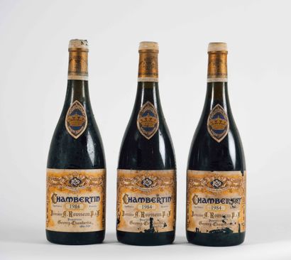 null 3 B CHAMBERTIN (Grand Cru) (1 to 3 cm; 1 e.t.h; 2 e.t.a; c.c. with 1 tear at...