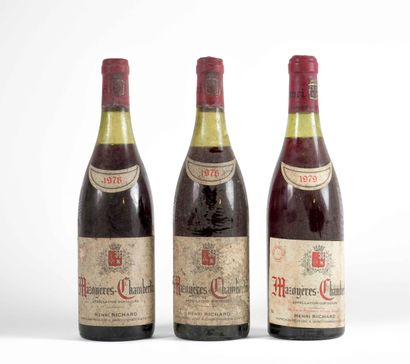 null 2 B MAZOYÈRES-CHAMBERTIN (Grand Cru) (1 to 3.5 and 1 to 4 cm; e.t.h; clm.s;...