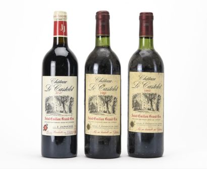 null 2 B CHÂTEAU LE CASTELOT (1 T.L.B.+; e.t.h.)

GC Saint-Emilion 1983

1 B CHÂTEAU...