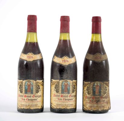 null 3 B NUITS SAINT-GEORGES LES CHAIGNOTS (1er Cru) (2 light e.t.h.; 1 e.t.h; 1...