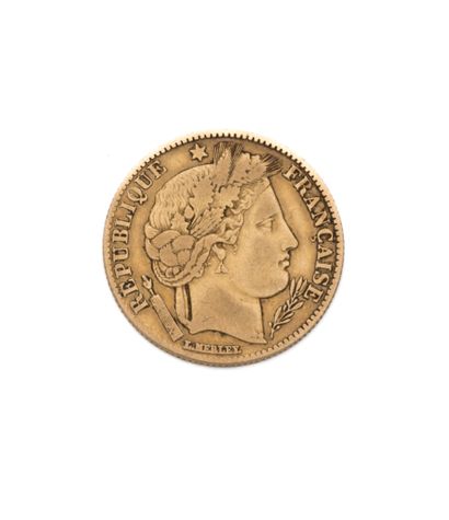 IIème République
10 franc or, Cérès. 1851...