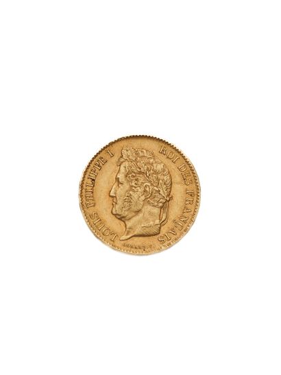 null MONNAIES FRANCAISES - OR
FRANCE
40 francs or Louis-Phillipe I. 1834 A
Poids...