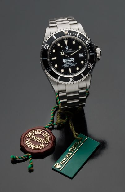 null « Là où va le plongeur COMEX, sa Rolex l’accompagne » 

ROLEX SEA-DWELLER RÉF....