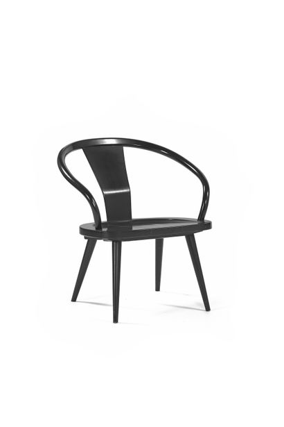 null Isamu KENMOCHI (1912-1971)
Armchair 207
Lacquered beech
Publisher's sticker
70...