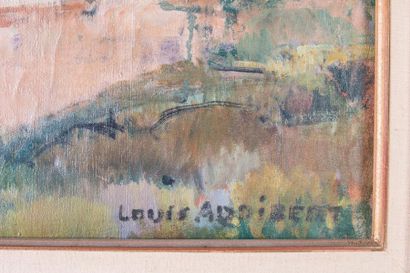 null Louis AUDIBERT (1881-1983) Vue des hauteurs de Cassis. Huile sur toile.?Signée...