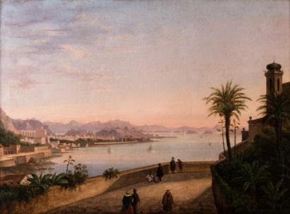 null L’école française vers 1830 

Vue du lac Jacarepagua, à l’ouest de Rio de Janeiro....