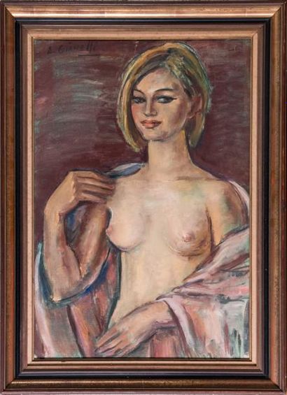 null Antoine Marius GIANELLI (1896-1983) 

Portrait de femme.?Huile sur toile.?Signée...