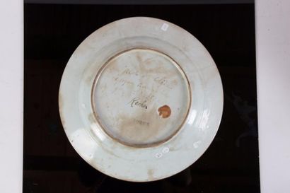 null CHINE, Compagnie des Indes 



Epoque QIANLONG (1736 - 1795) Grand plat en porcelaine...