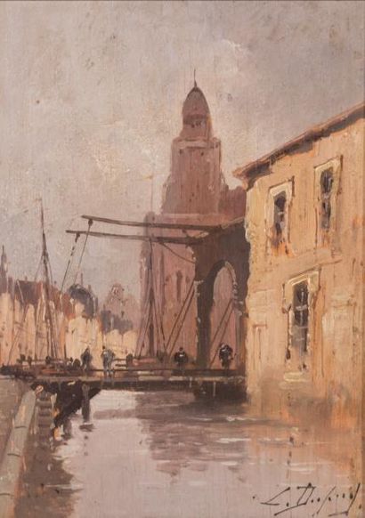Eugène GALIEN-LALOUE (1854-1941) 
Canal animé....