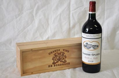  1 Mag. CHÂTEAU CHASSE SPLEEN. Moulis. 2008 
