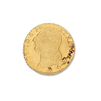 null Louis XVI ( 1774.1793) Louis d’or au buste nu. 1788. Paris. D.1707 TB 